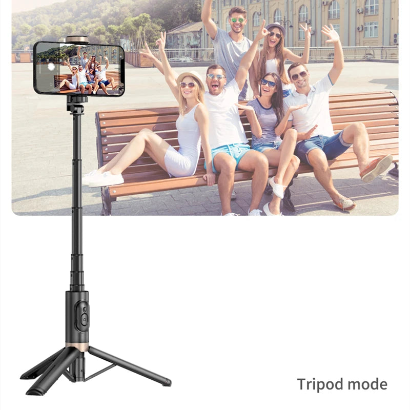 Roreta Selfie Stick Foldable Wireless Tripod