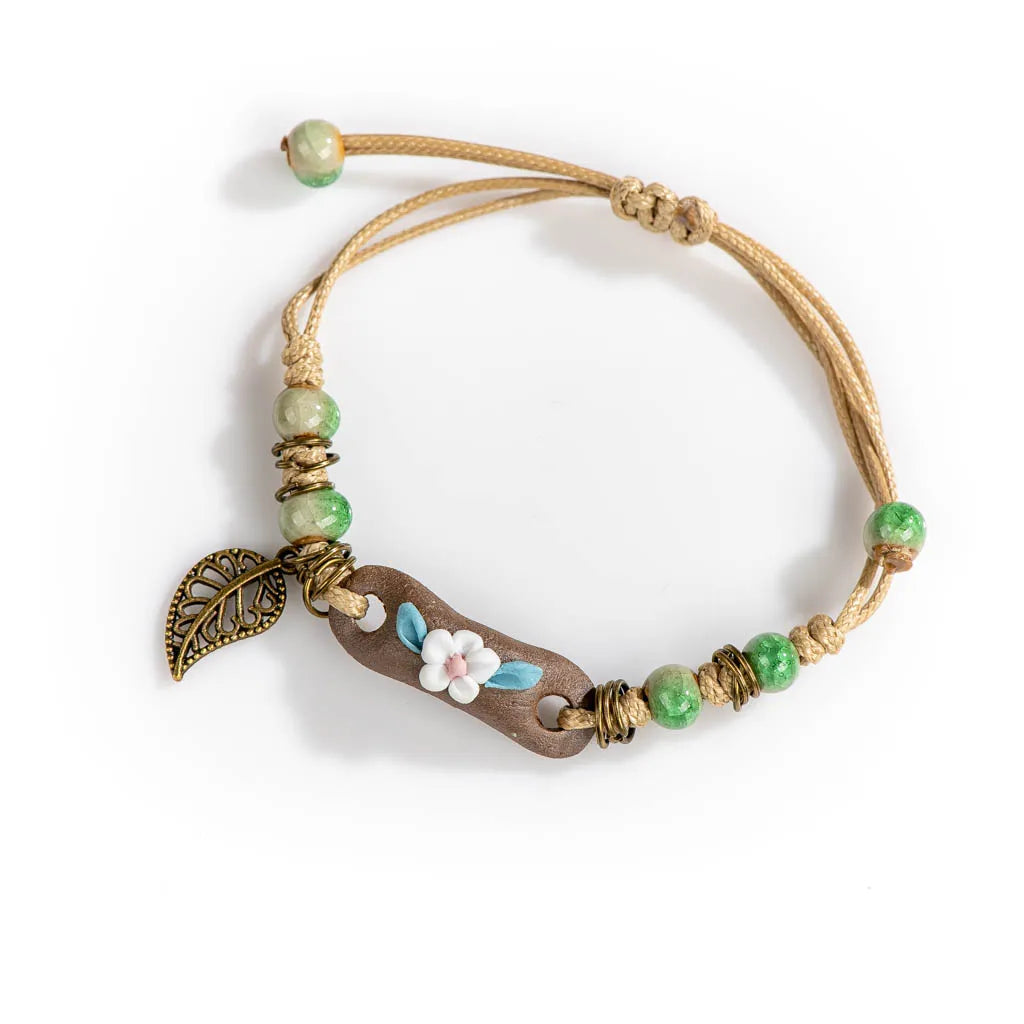 Forest Series Plant Adjustable Bracelet