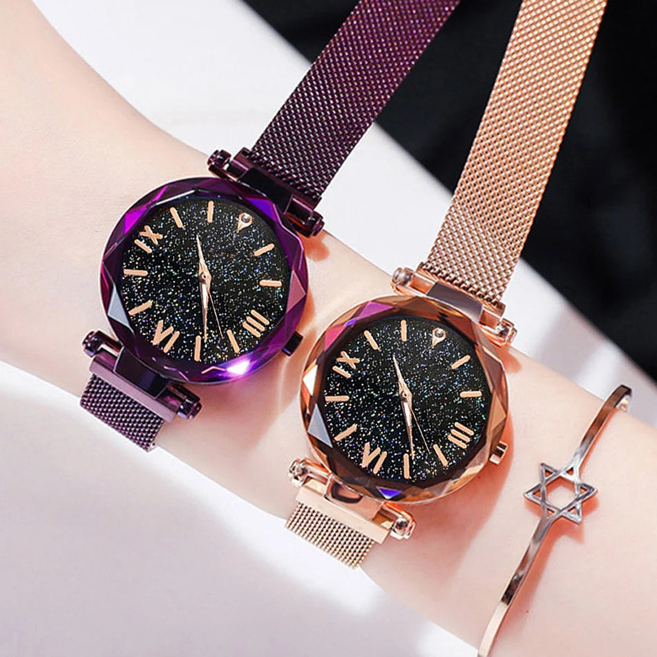 Luxury Starry Sky Women Watches