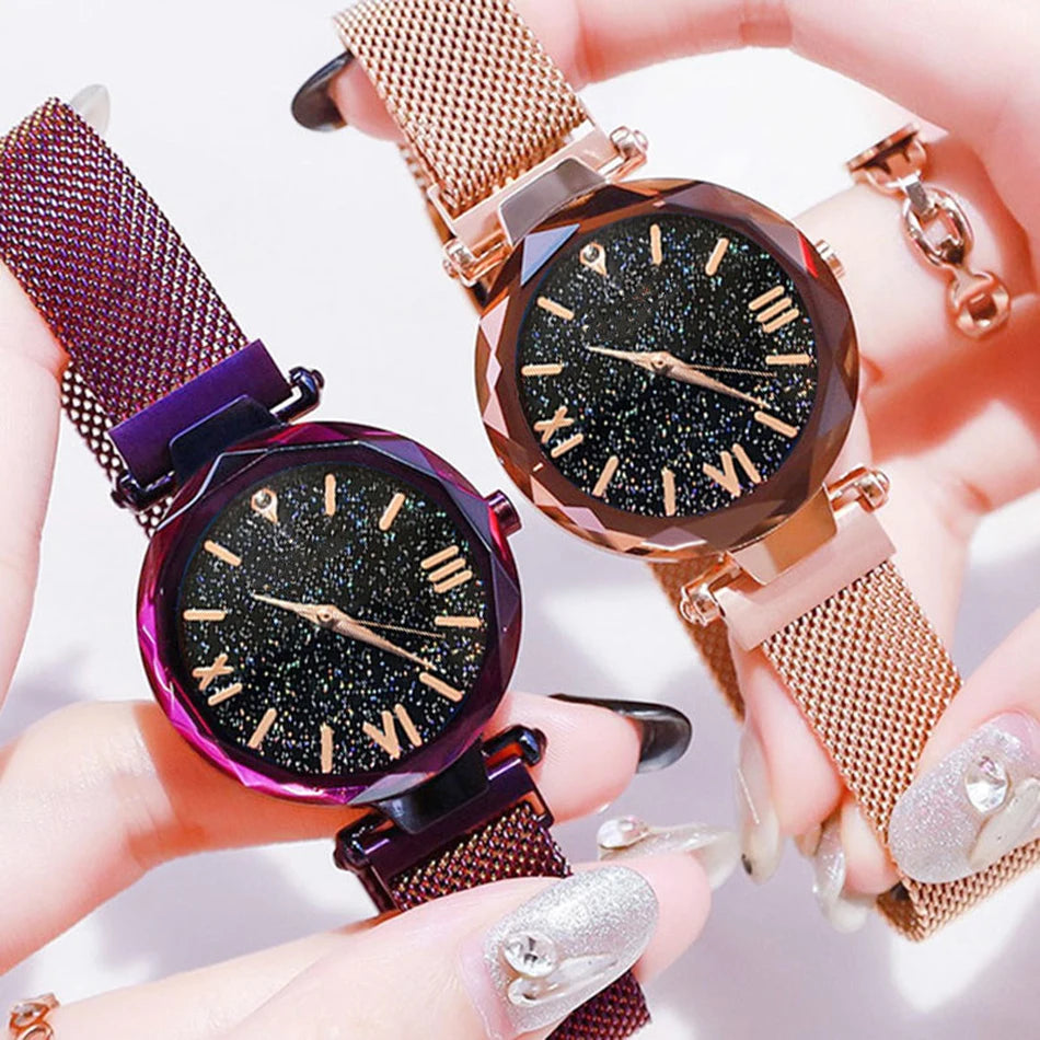 Luxury Starry Sky Women Watches