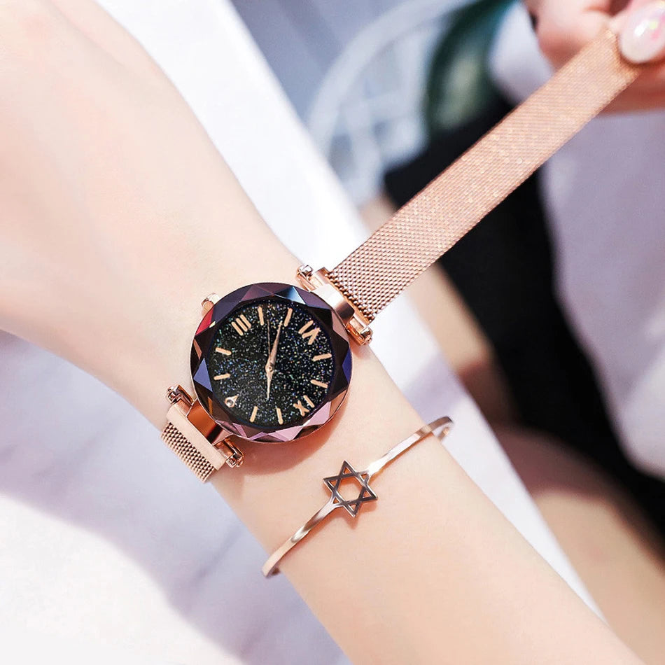 Luxury Starry Sky Women Watches