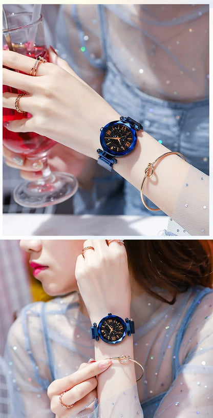 Luxury Starry Sky Women Watches