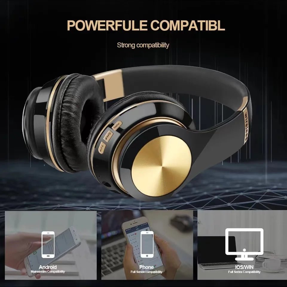 Gaming Headphones T5 Music Foldable