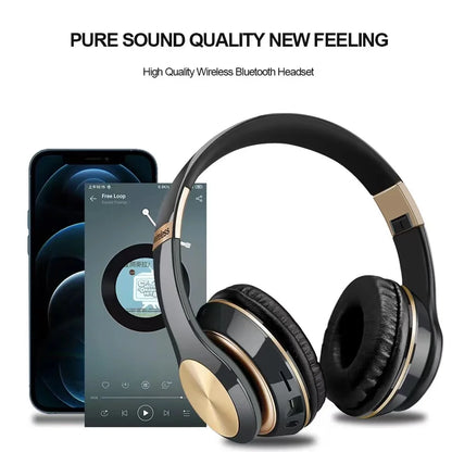 Gaming Headphones T5 Music Foldable