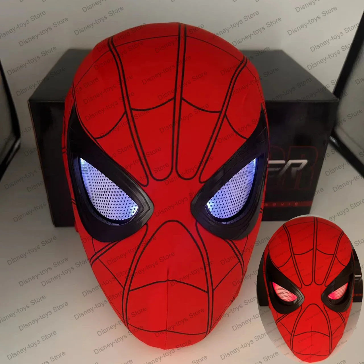 Spiderman Amazing Mask With Eyes Lights