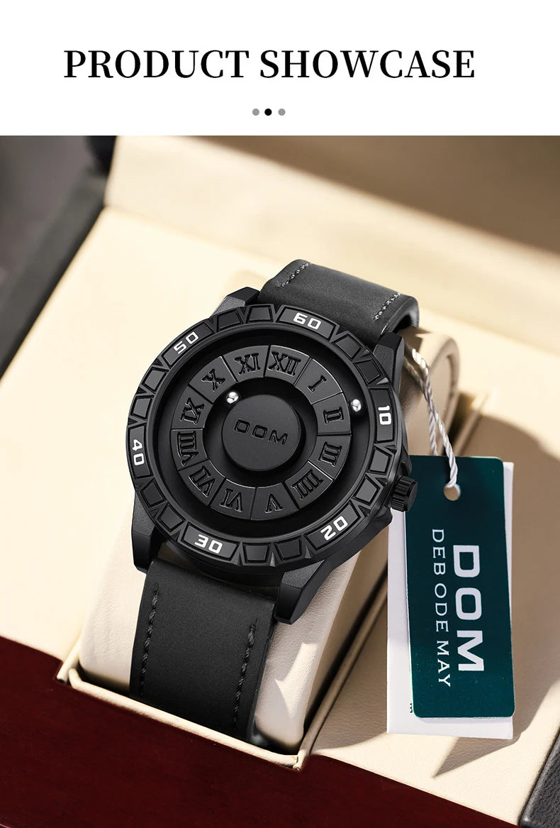 Men Watch With Creative Rolling