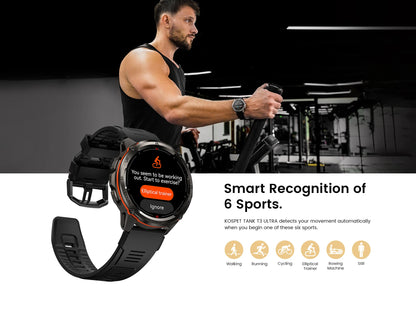 Original Tank T3 Ultra With GPS Smart Watch