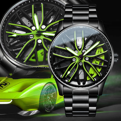 Sport Car Rim Watch