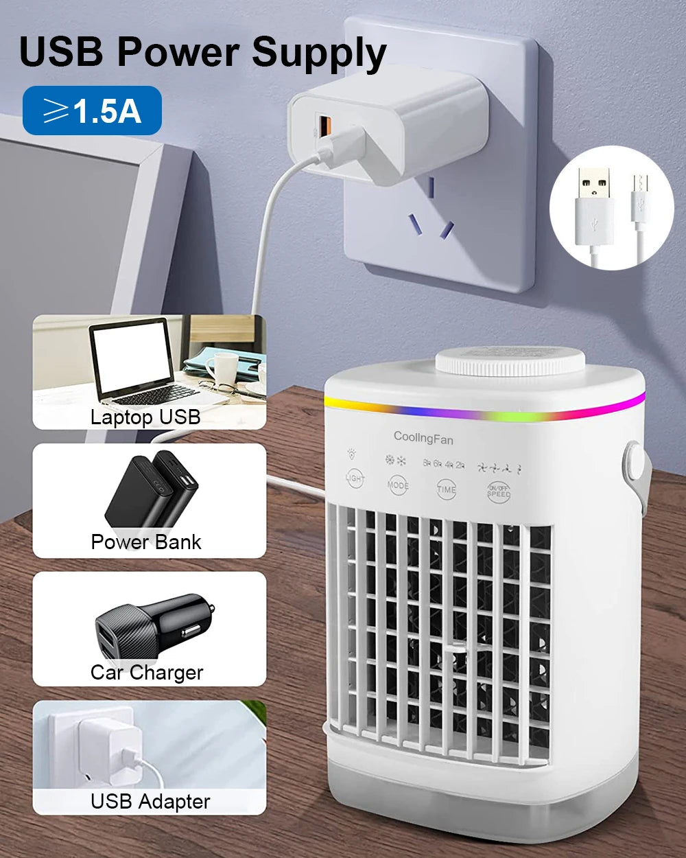 Portable Air Conditioner Mini Air Cooler