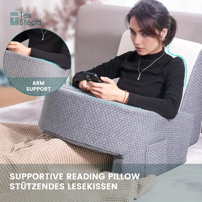 1 Pc Soft Reading Pillow With Arm Rest