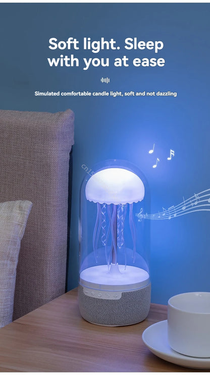 Colorful Jelly Fish With Bluetooth Speaker