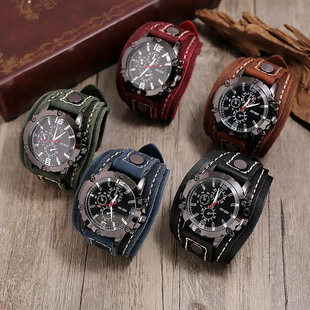 Mens Quartz Watch Round Model