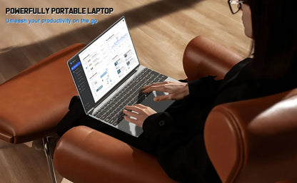 Portable 15.6 Laptop Windows 11 Notebook