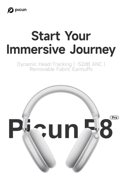 Picun F8 Pro ANC Wireless Headphones