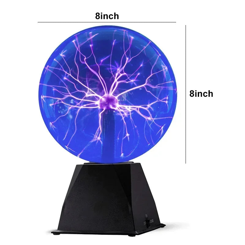 Magic Sound Control With Plasma Ball Lamp