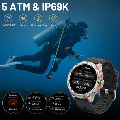 Original Tank T3 Ultra With GPS Smart Watch