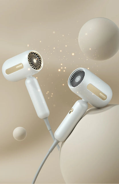 Hair Dryer With High Speed Electric Turbine