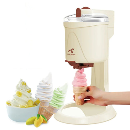 1L Electric Ice Cream Machine Maker