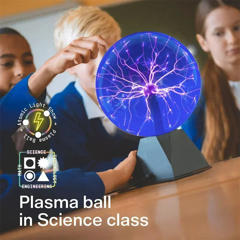 Magic Sound Control With Plasma Ball Lamp