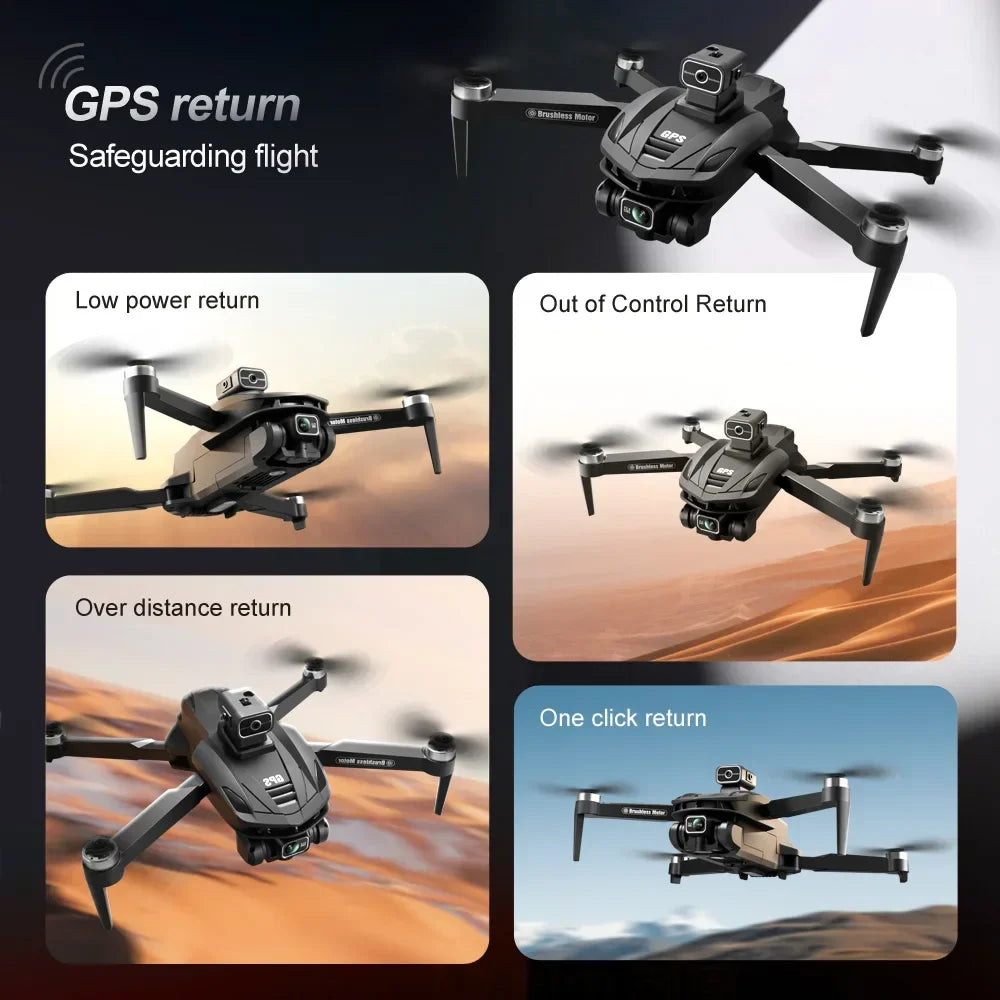 V168 Drone 8K With GPS Professional HD