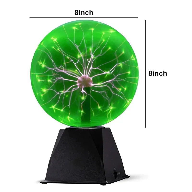 Magic Sound Control With Plasma Ball Lamp