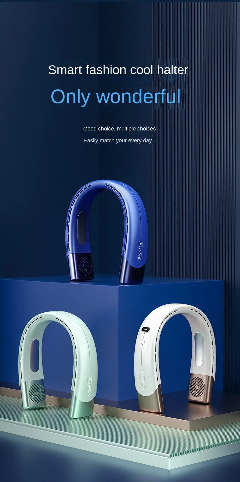 Xiaomi 6000 Hanging Neck Fan Portable