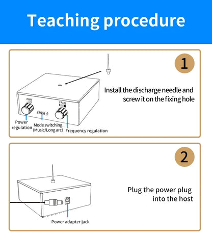 Bluetooth Music Tesla Coil Arc Plasma