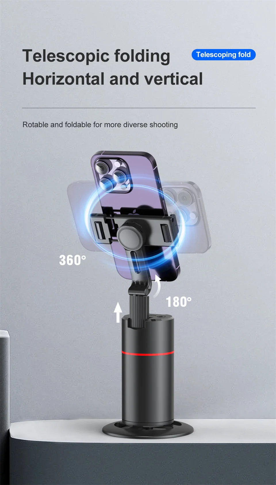 Stabilizer Smart Facial Tracking Selfie Stick