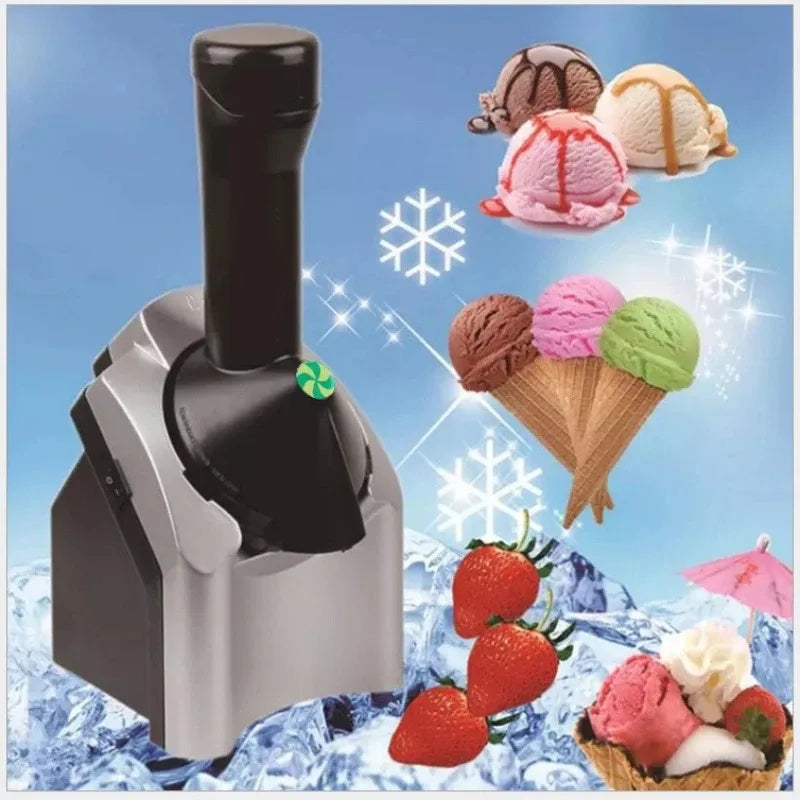 Ice Cream Maker From Frozen Fruit Dessert