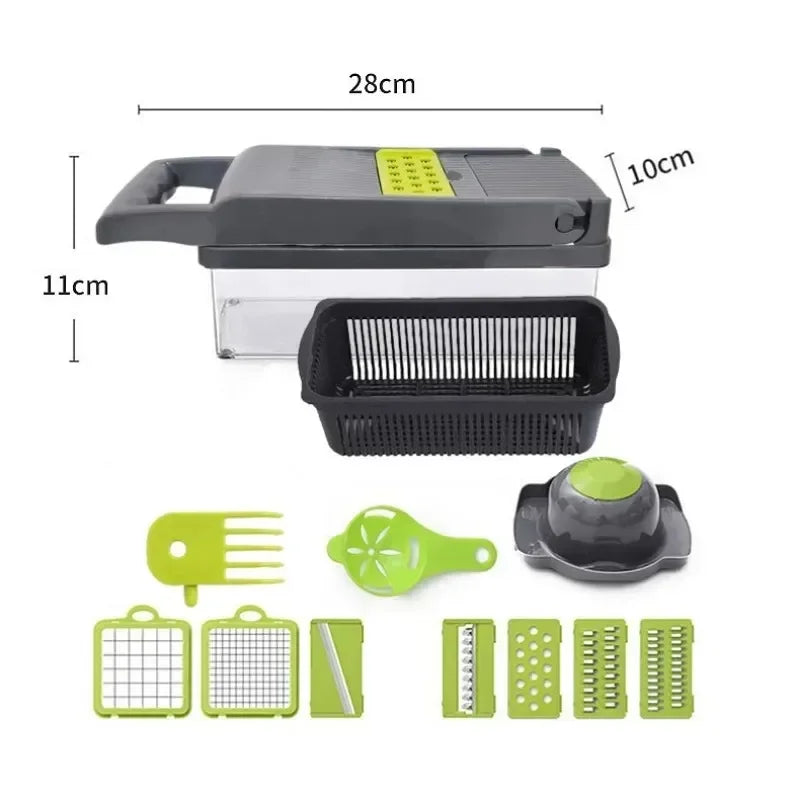 Tritatutto multifunzionale per verdure 16 in 1