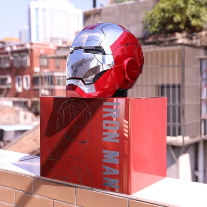 Casco Iron Man con apertura e chiusura