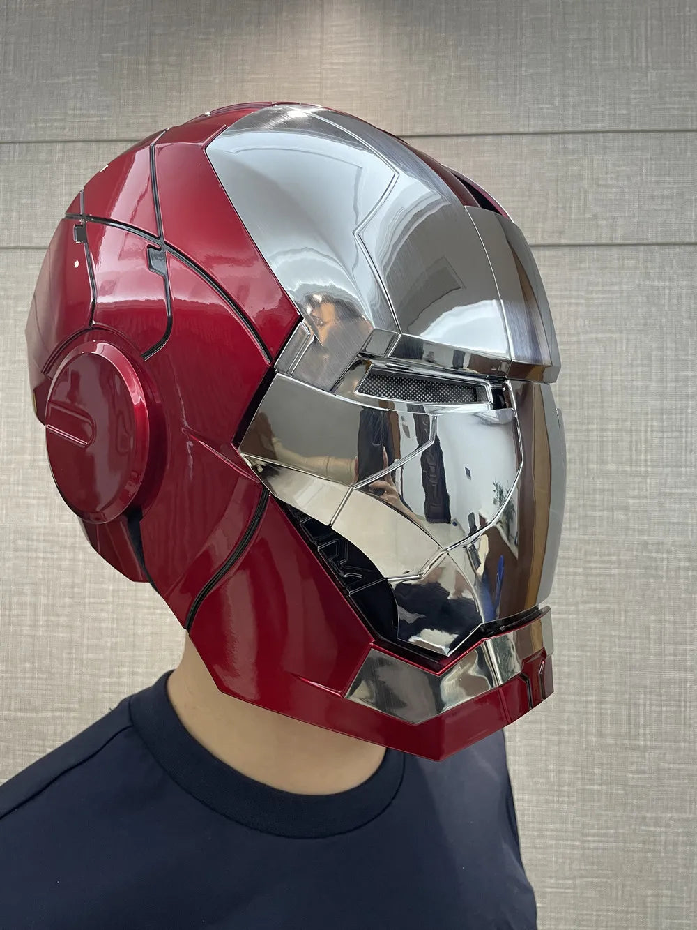 Casco Iron Man con apertura e chiusura