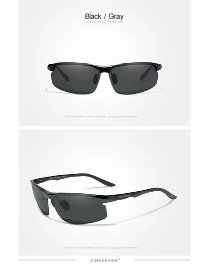 Aluminum Sunglasses With Mirror Lens