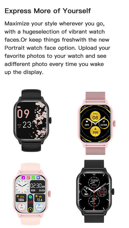 Smart Watch 2024 Android With Bluetooth