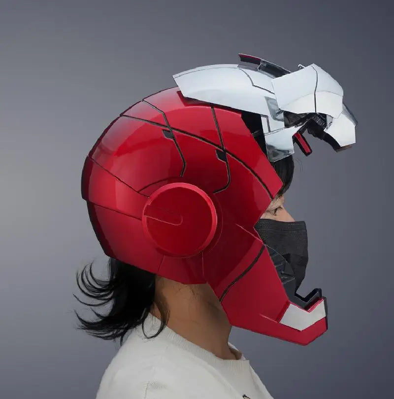 Casco Iron Man con apertura e chiusura