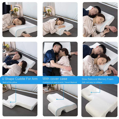 Left & Right Arm Couple Pillow