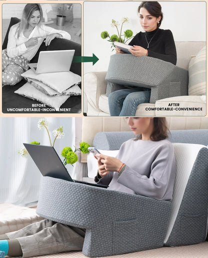 1 Pc Soft Reading Pillow With Arm Rest