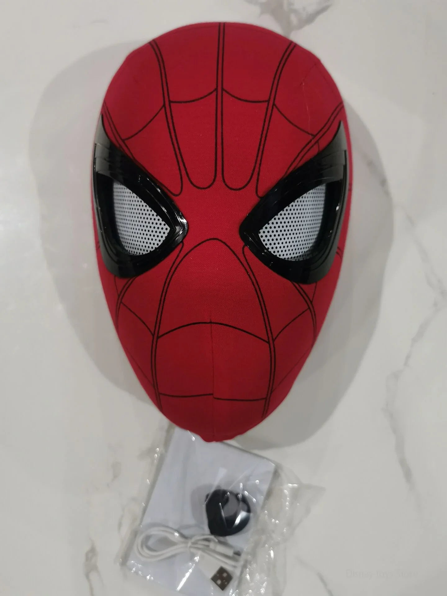 Spiderman Amazing Mask With Eyes Lights