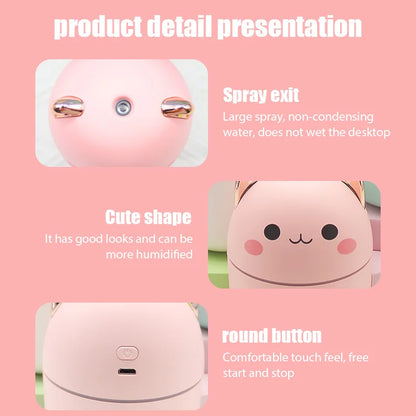 Mini Cute Air Humidifier Essential Oil