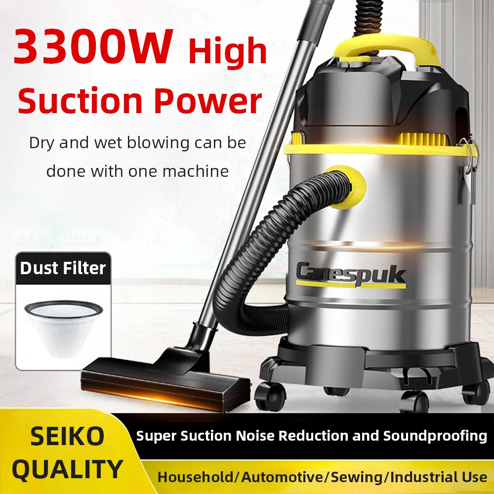 3 in 1 Vacuum Cleaner 3300W Household