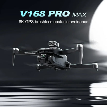 V168 Drone 8K With GPS Professional HD