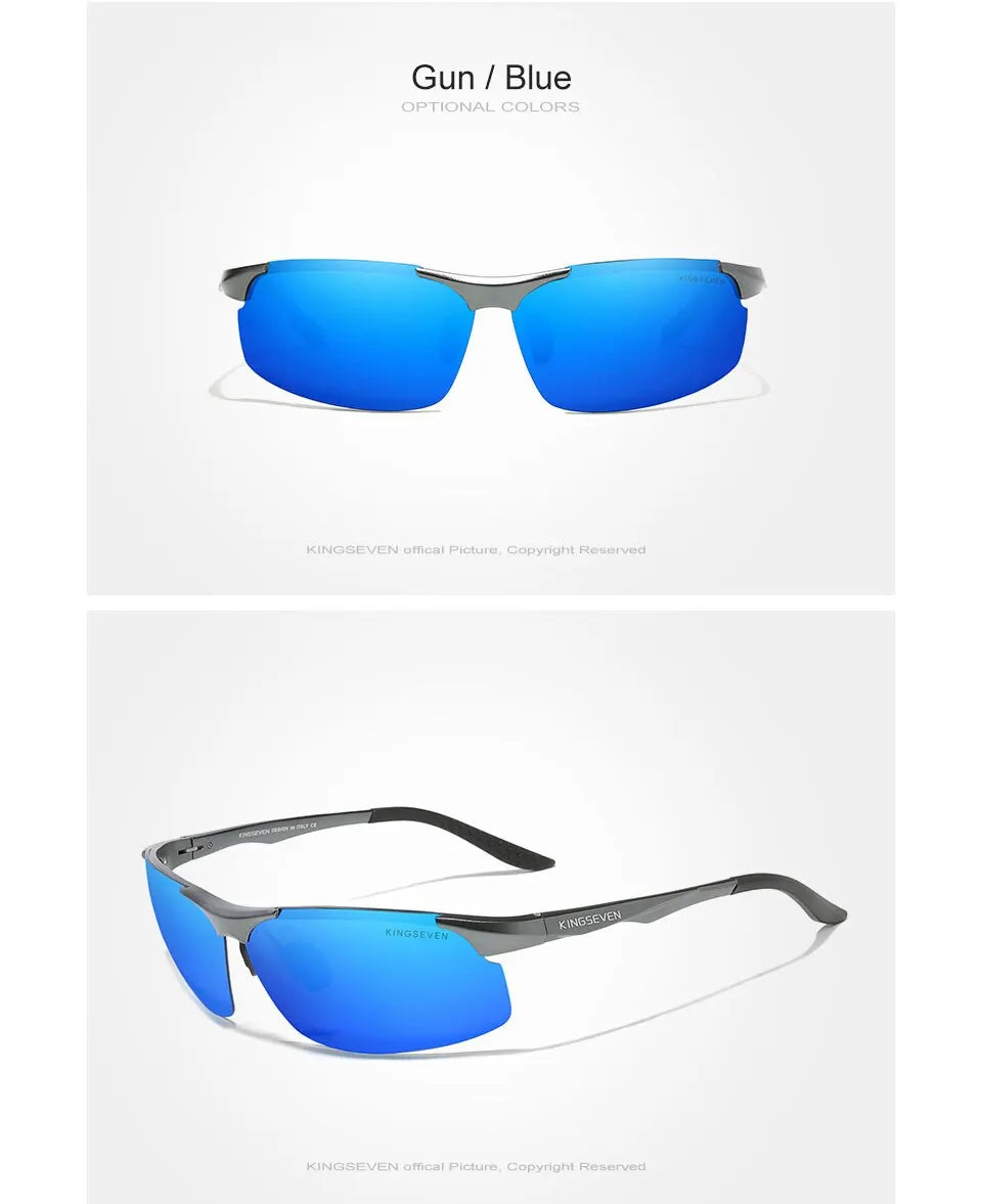 Aluminum Sunglasses With Mirror Lens