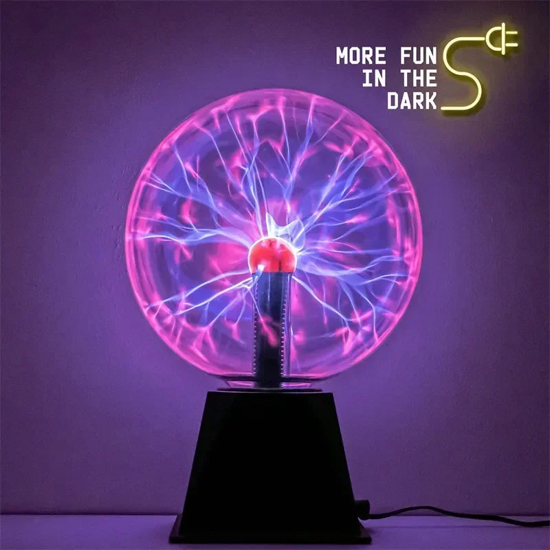 Magic Sound Control With Plasma Ball Lamp