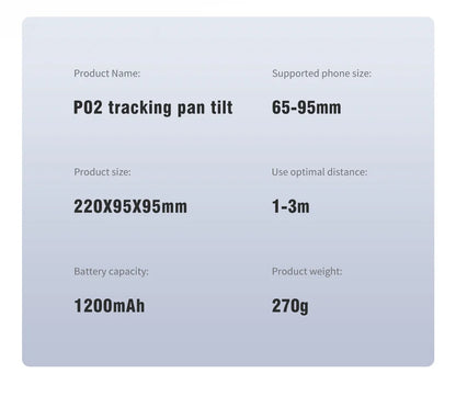 Stabilizer Smart Facial Tracking Selfie Stick