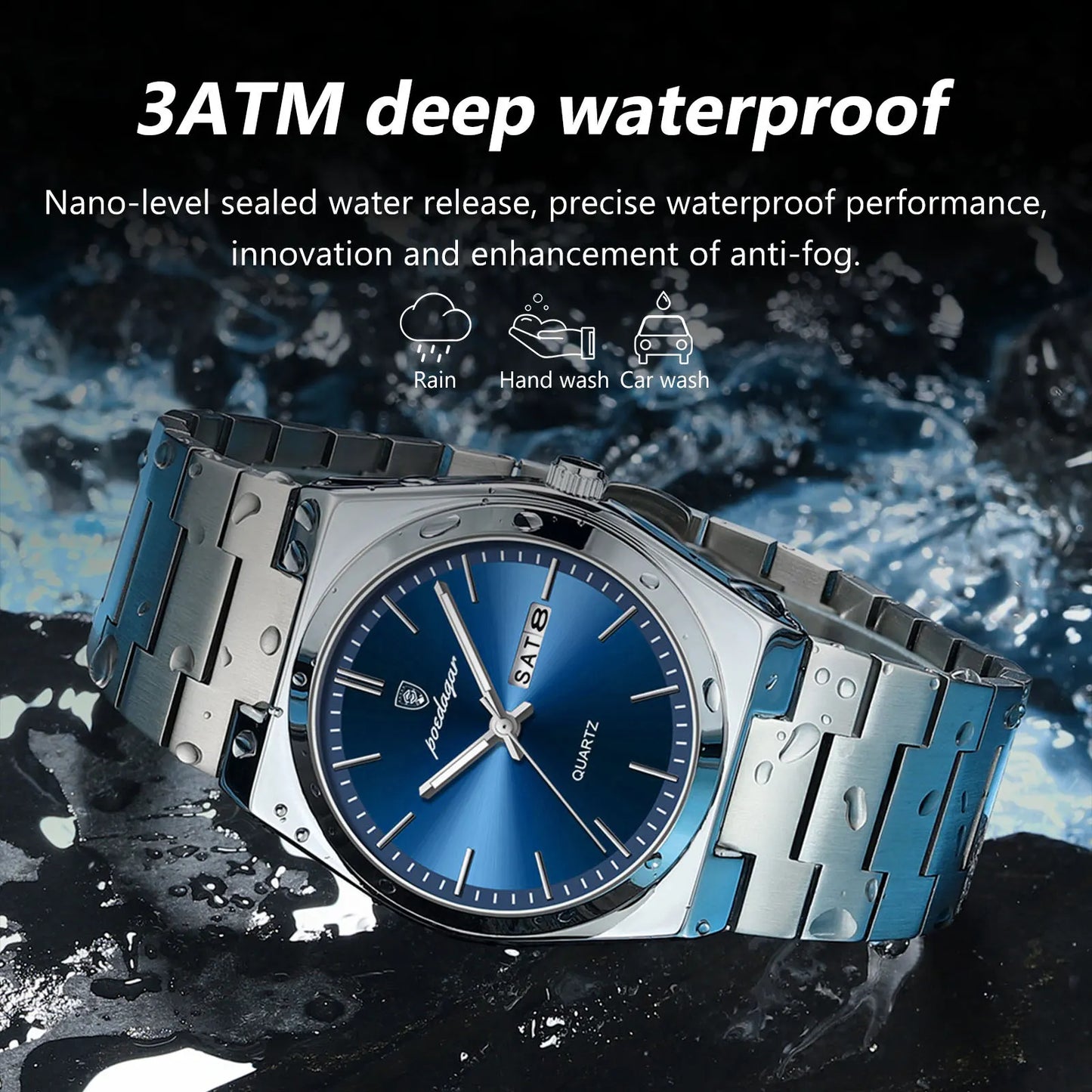 Luxury Watch For Men Stainless Steel