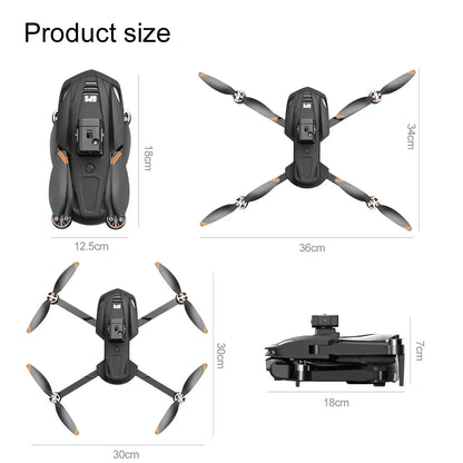 V168 Drone 8K With GPS Professional HD