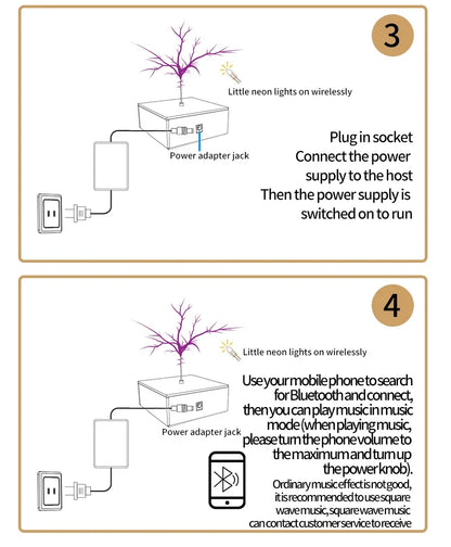 Bluetooth Music Tesla Coil Arc Plasma