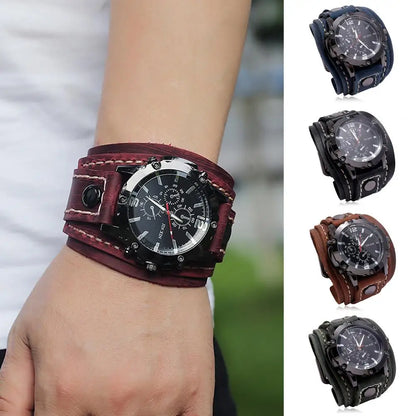 Mens Quartz Watch Round Model