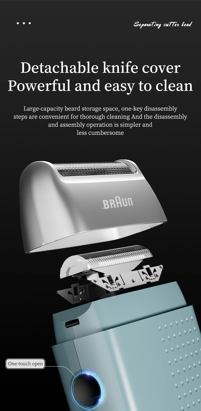 BRAUN M1900 Shaving Machine For Men