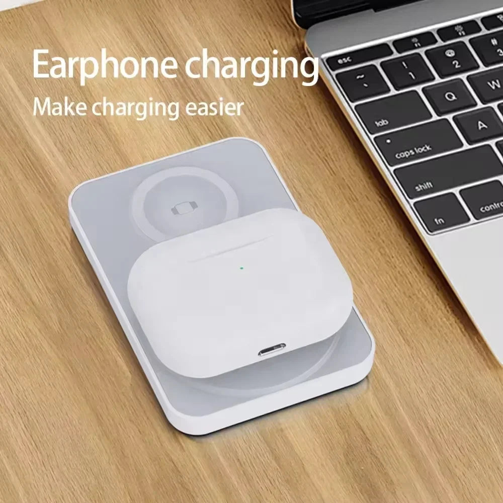 3 In 1 Magnetic Wireless & Power Bank